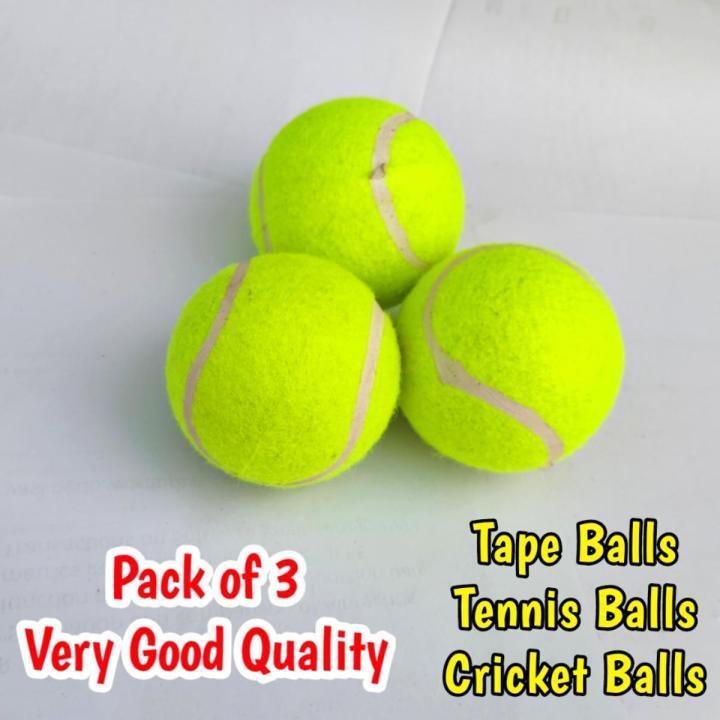 Premium Quality Tennis Balls Green Taped Seam Pakistan