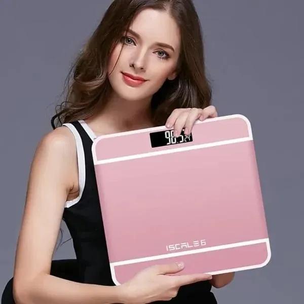 Modern Pink Digital Weight Machine 120Kg Home Use