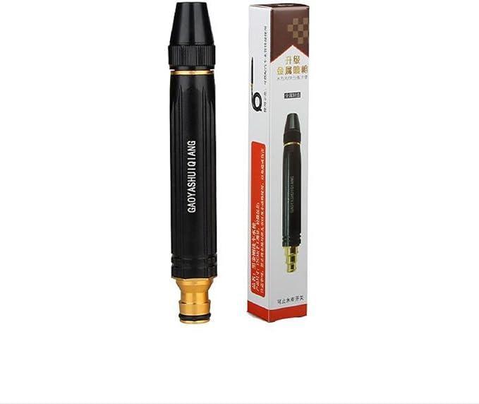 Premium Spray Nozzle Black ABS Garden Hose