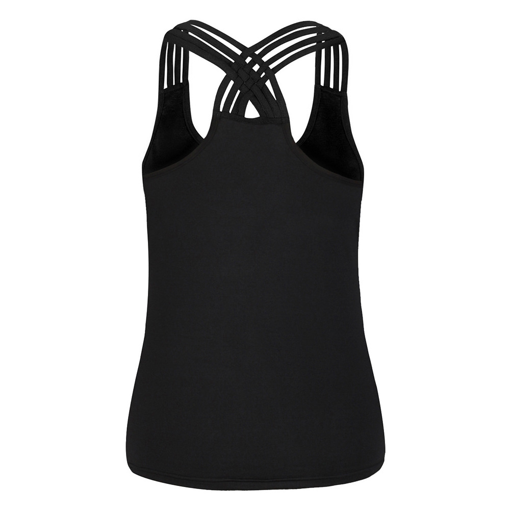 Women Skull Print Slim Fit Breathable Vest